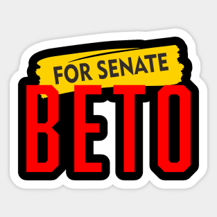 Beto For Senate Sticker